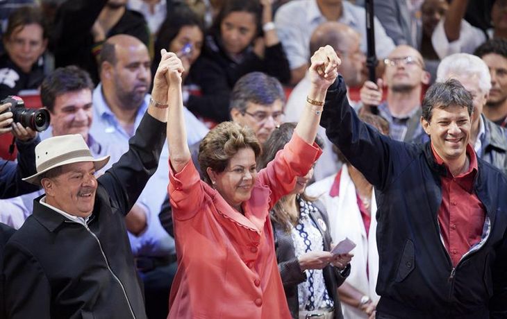 El candidato de Dilma disputará el ballotage en San Pablo