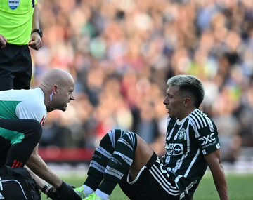 Alarma en la Selección: Lisandro Martínez salió lesionado