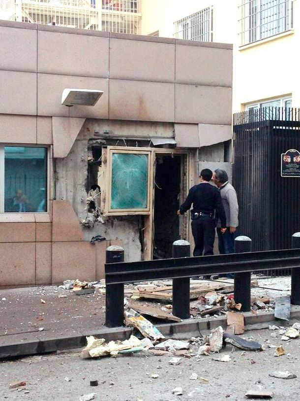 Explosión en la embajada de EE.UU. en Turquía: 2 muertos