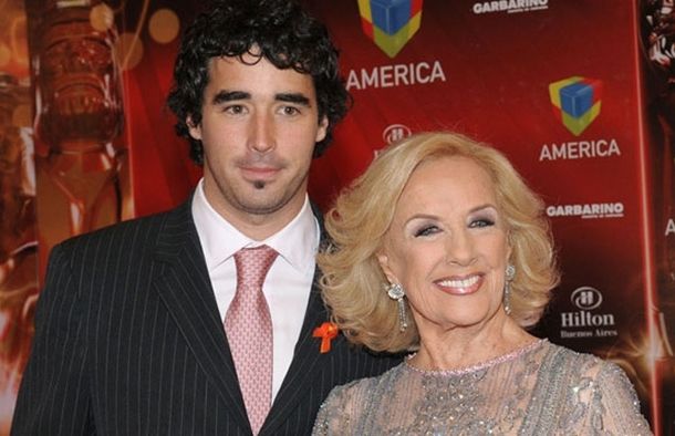 Nacho Viale y Mirtha Legrand