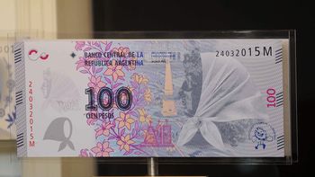 asi es el billete de $100 en homenaje a las abuelas y madres de plaza de mayo asi es el billete de $100 en homenaje a las abuelas y madres de plaza de mayo