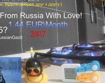 Twitch bloqueó la transmisión en vivo de un usuario ruso que despilfarraba gas