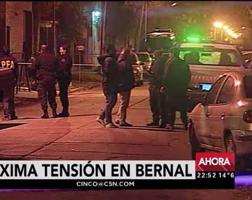 Un ex policía se atrincheró en Bernal