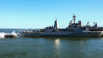 El USS Iwo Jima está desplegado en el Caribe. El USS Iwo Jima está desplegado en el Caribe.