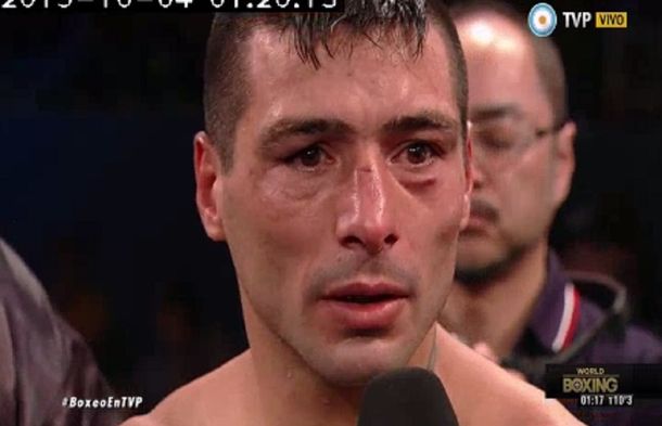 Matthysse: Me podía levantar, pero preferí cuidarme el ojo