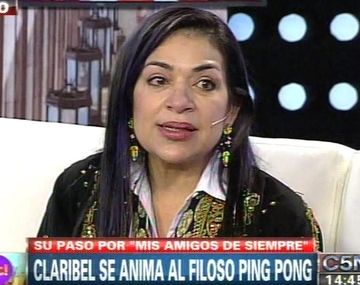 Claribel Medina: Así como entré a Mis amigos de siempre
