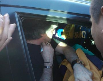 Rafael Di Zeo estuvo en los incidentes del Centro porteño