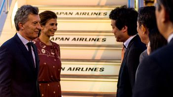 Macri llegó a Japón Macri llegó a Japón