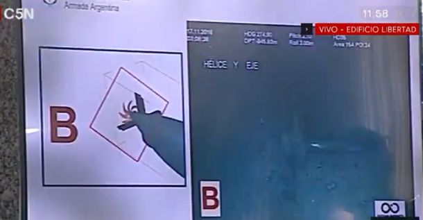 Las primeras fotos del submarino ARA San Juan: explotó muy cerca del fondo del mar