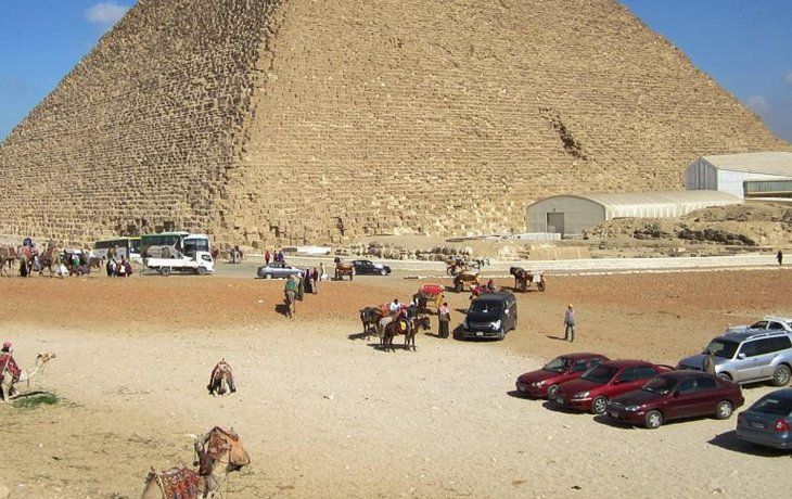 La misteriosa estructura en L descubierta en las Pirámides de Egipto
