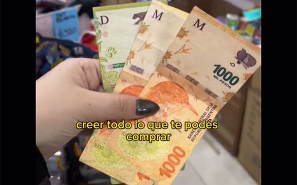 En Once no hay inflación: el vídeo en TikTok que se hizo viral por los bajos precios en regalos