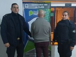 Personal de la comisaría 1ª de La Plata participó de la detención