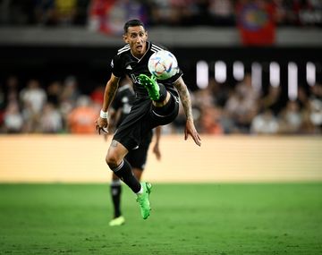 Ángel Di María debutó con la camiseta de la Juventus en un amistoso con Chivas de Guadalajara.&nbsp;