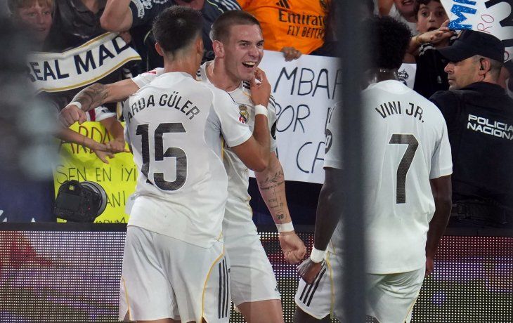 El récord que rompió Mastantuono con su primer gol en Real Madrid