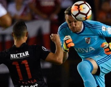 Franco Armani se consolida como una de las figuras de River