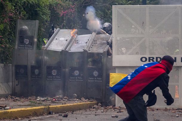 Violencia en las calles de Venezuela