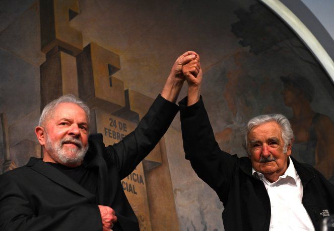 El mensaje de unidad latinoamericana de Lula y Pepe Mujica en la CGT