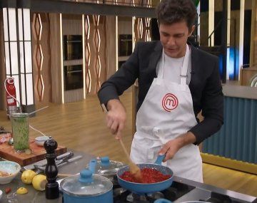 Así fue la participación de Mariano Martínez en MasterChef