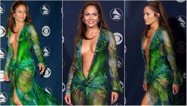Jennifer López confesó por qué odió usar el vestido verde de los Grammys