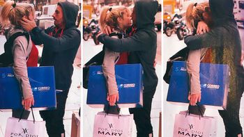 laurita y bal, beso a beso en una revista laurita y bal, beso a beso en una revista