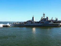 El USS Iwo Jima está desplegado en el Caribe. El USS Iwo Jima está desplegado en el Caribe.