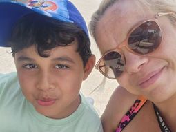 Gisela Mercedes Yurka y su hijo Gabriel Saru Ovejero. Gisela Mercedes Yurka y su hijo Gabriel Saru Ovejero.