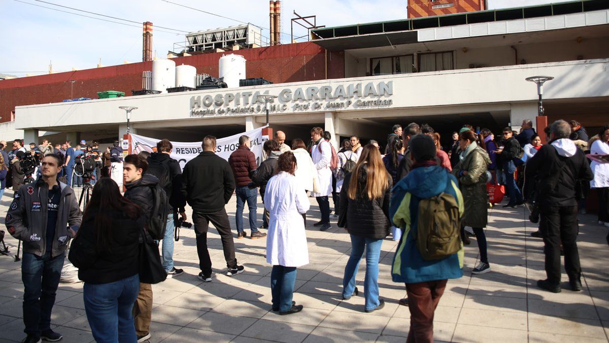 Nuevo paro en el Hospital Garrahan ante un posible veto a la Ley de Emergencia Pediátrica