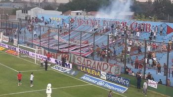 suspendieron el partido entre arsenal y aldosivi por incidentes suspendieron el partido entre arsenal y aldosivi por incidentes