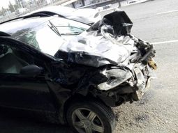 El accidente ocurrió en la avenida Maipu al 1000 El accidente ocurrió en la avenida Maipu al 1000