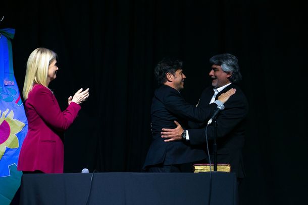 Provincia: Axel Kicillof le tomó juramento a Walter Correa