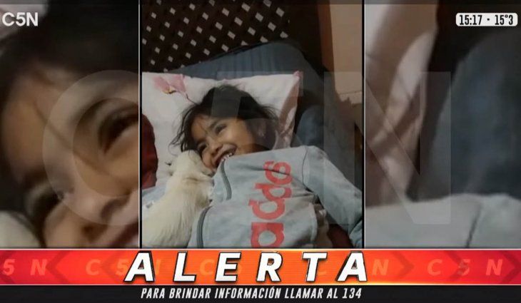 La familia de Guadalupe difundió nuevos videos para poder encontrarla