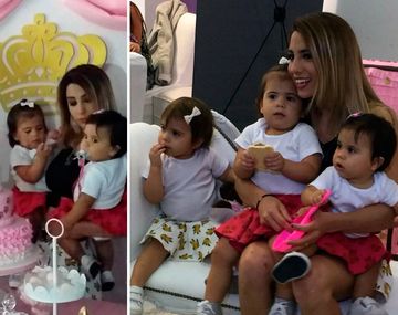 Cinthia Fernández festejó el cumpleaños de su hija Francesca