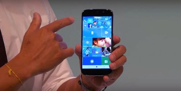 Acer presenta el primer smartphone con Windows 10