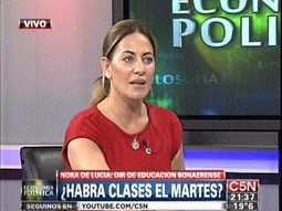 nora de lucia: muchas directoras se prepararaban para abrir las escuelas nora de lucia: muchas directoras se prepararaban para abrir las escuelas