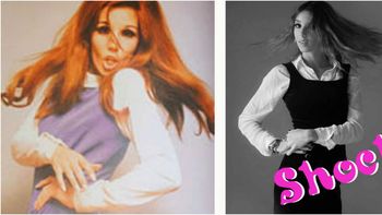 el look de lucia celasco para halloween imitando a susana gimenez el look de lucia celasco para halloween imitando a susana gimenez