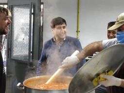 Padre Pepe y Daniel Arroyo - Cr&eacute;dito:&nbsp;@LicDanielArroyo