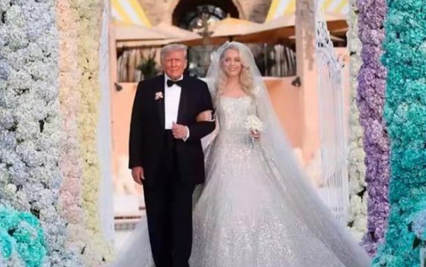 Se casó Tiffany, la hija menor de Donald Trump