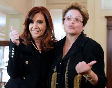 Cristina se reunirá hoy con Dilma Rousseff en Nueva York
