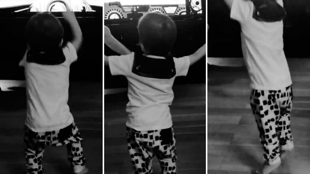 Video: ¿Lorenzo Tinelli al Bailando? ¡Mirá cómo se mueve!