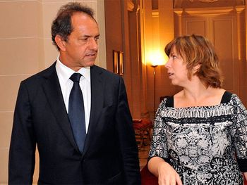 Daniel Scioli y Silvina Batakis