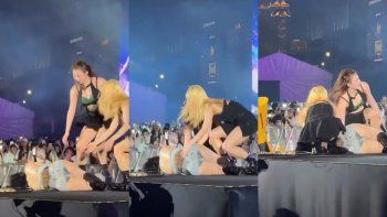 conocida cantante de k-pop se desmayo en pleno show y genero gran preocupacion en el publico conocida cantante de k-pop se desmayo en pleno show y genero gran preocupacion en el publico