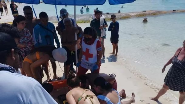 Murió un turista argentino durante una excursión en Islas Mujeres
