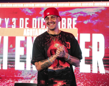 Duki se emocionó en la previa de sus dos shows en River