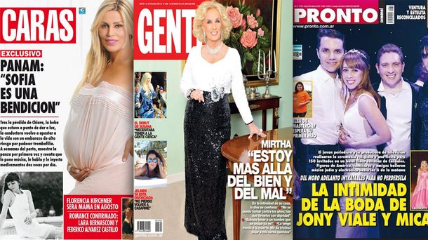 Mirá las tapas de las revistas de esta semana