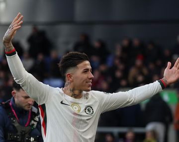 Enzo Fernández fue figura