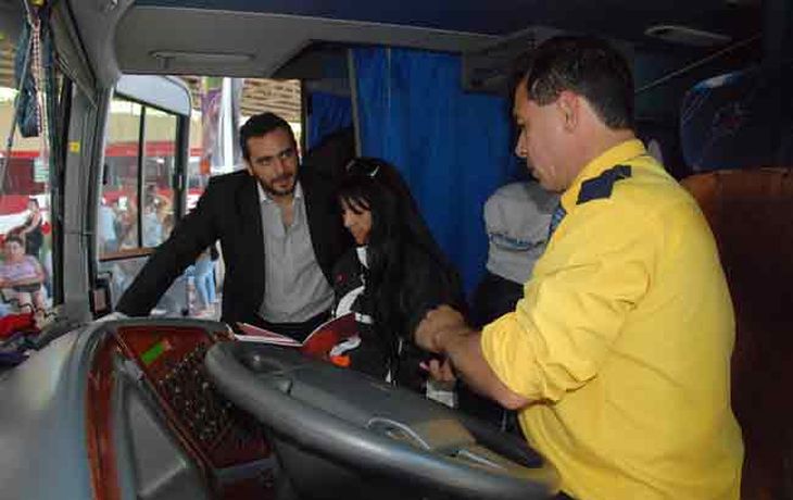 Falta de descanso de choferes, la mayor infracción en controles