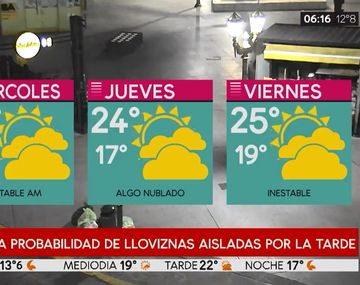 Pronostican lluvias para la tarde noche