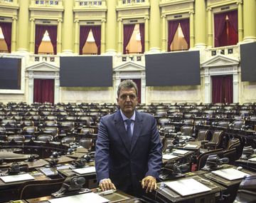 Sergio Massa, presidente de la Cámara de Diputados