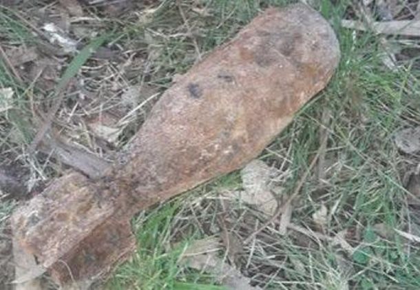 Encontraron una antigua bomba en La Plata - Crédito: 0221