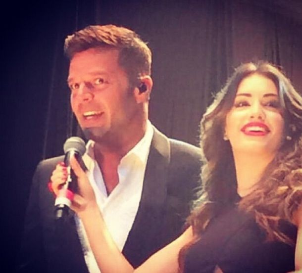 La euforia de Lali Espósito por cantar junto a Ricky Martín